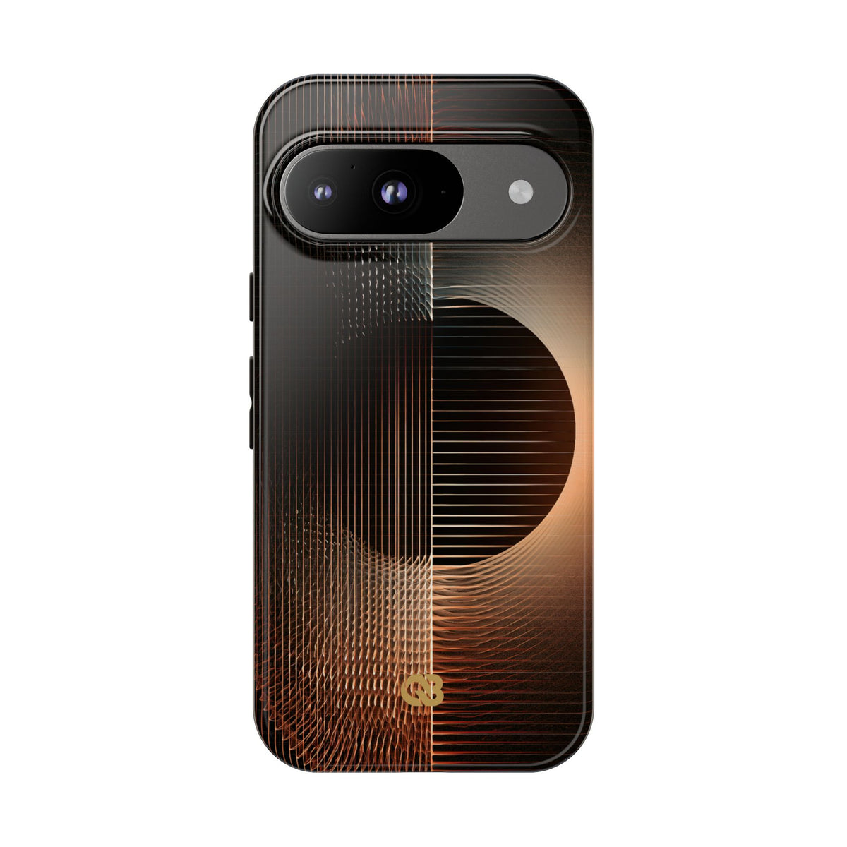 Amber Meridian · Tough Phone Case for Pixel ·  Black