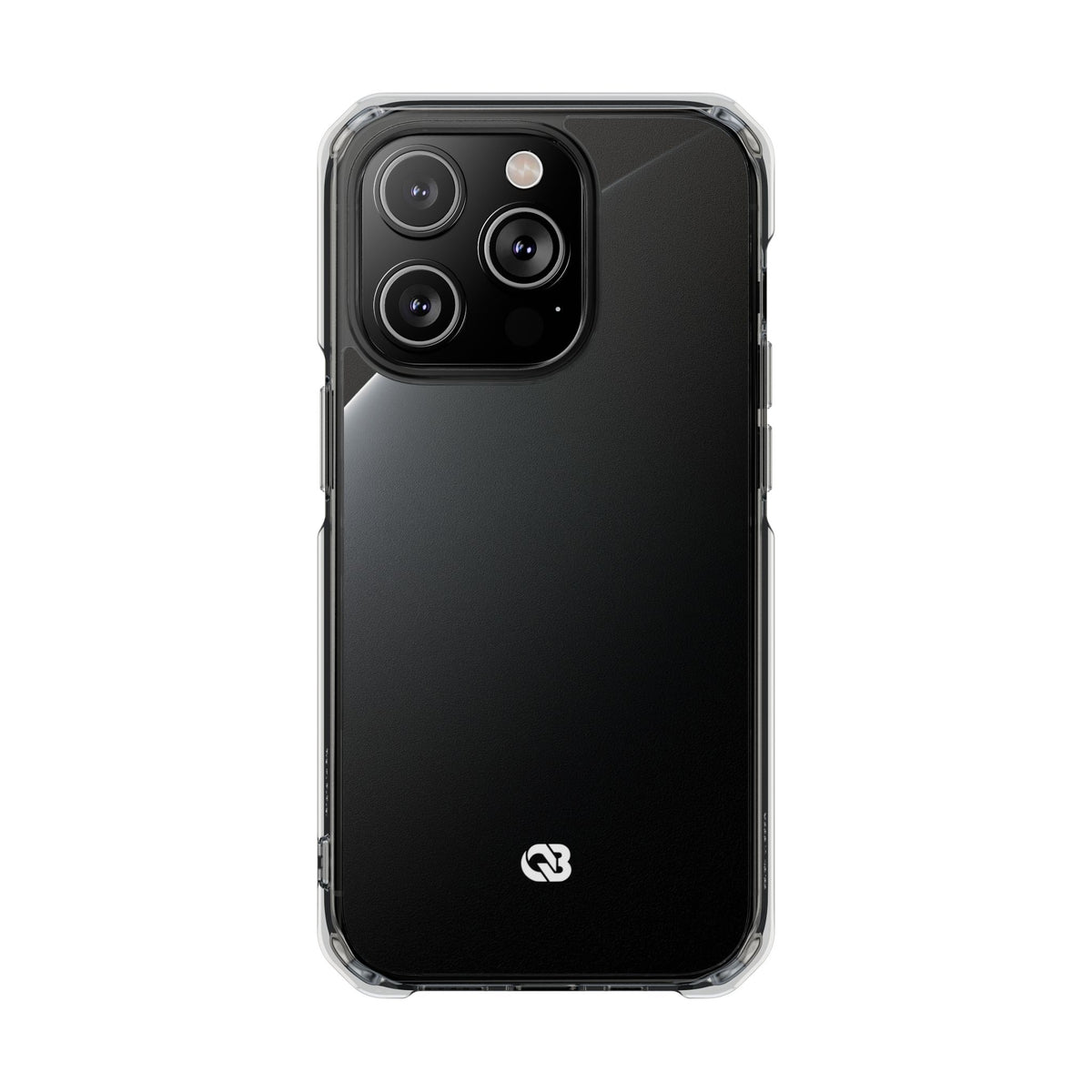 Obsidian Horizon · Clear Impact Magnetic Phone Case for iPhone ·  Black