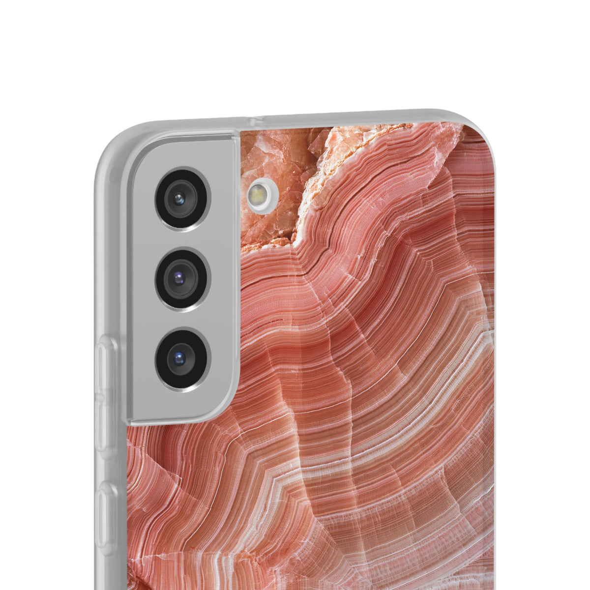 Blushing Rose Strata · Lite Phone Case for Samsung · Pink