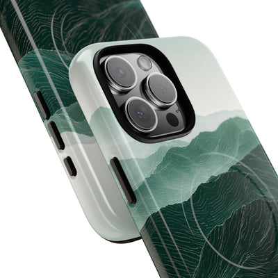 Alpine Mist · Tough 2.0 Magnetic Phone Case for iPhone · Green