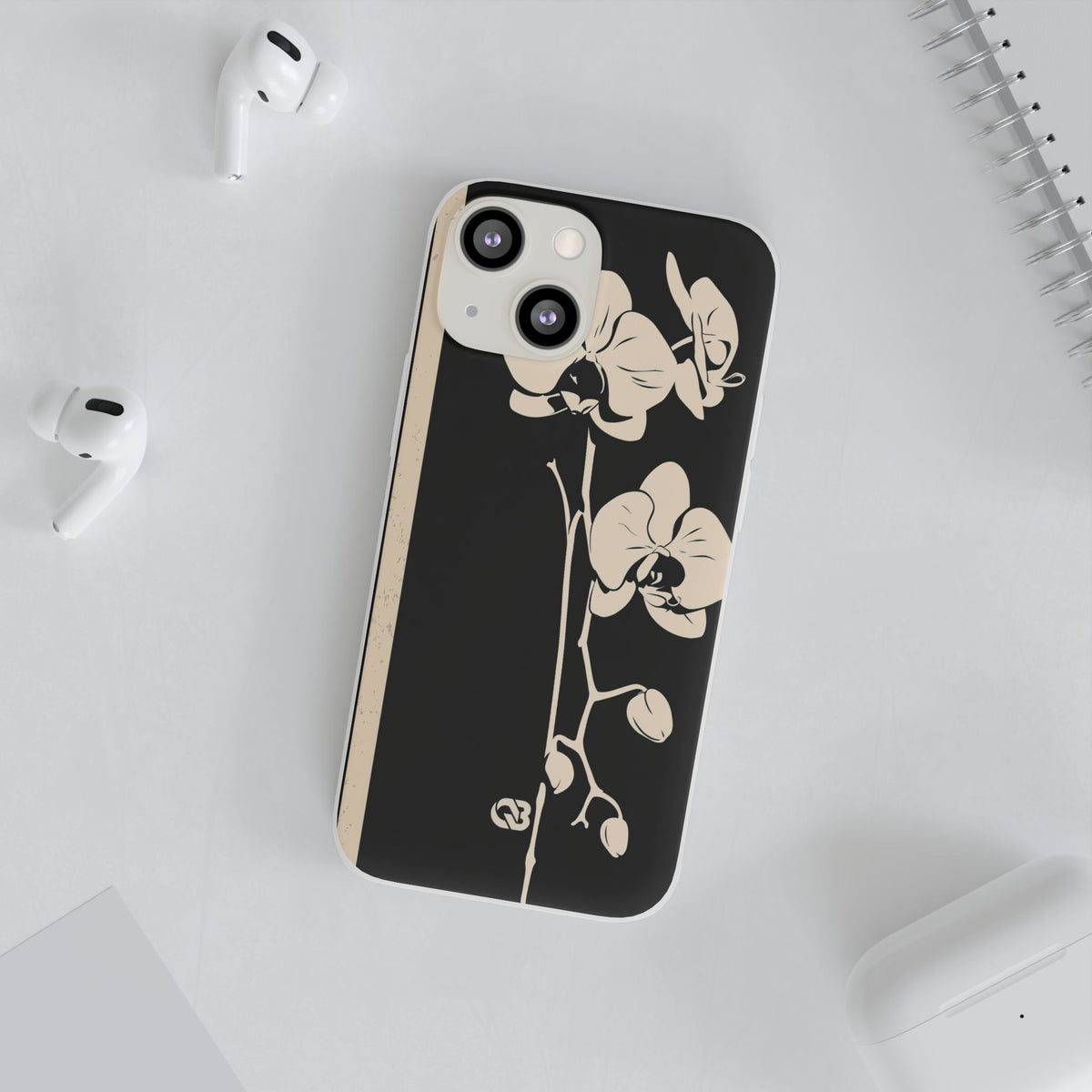 Nocturne Orchid · Lite Phone Case for iPhone ·  Black