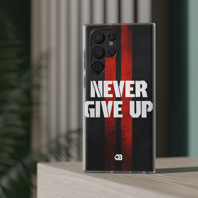 Crimson Grit Resolve · Soft Handyhülle für Samsung