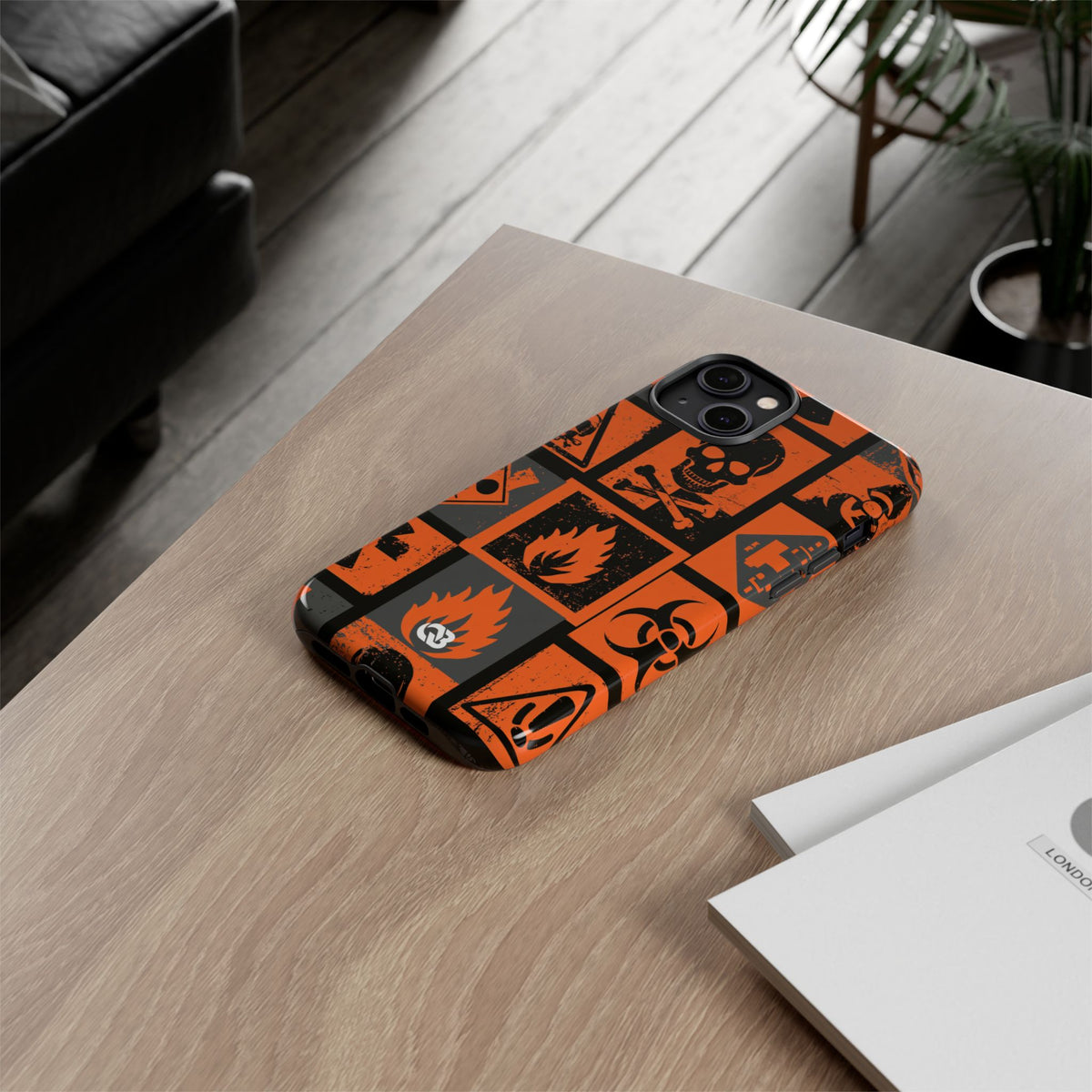 Urban Hazard · Tough Phone Case for iPhone · Orange