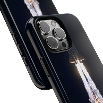 Obsidian Rocket Ascent · Tough Phone Case for iPhone