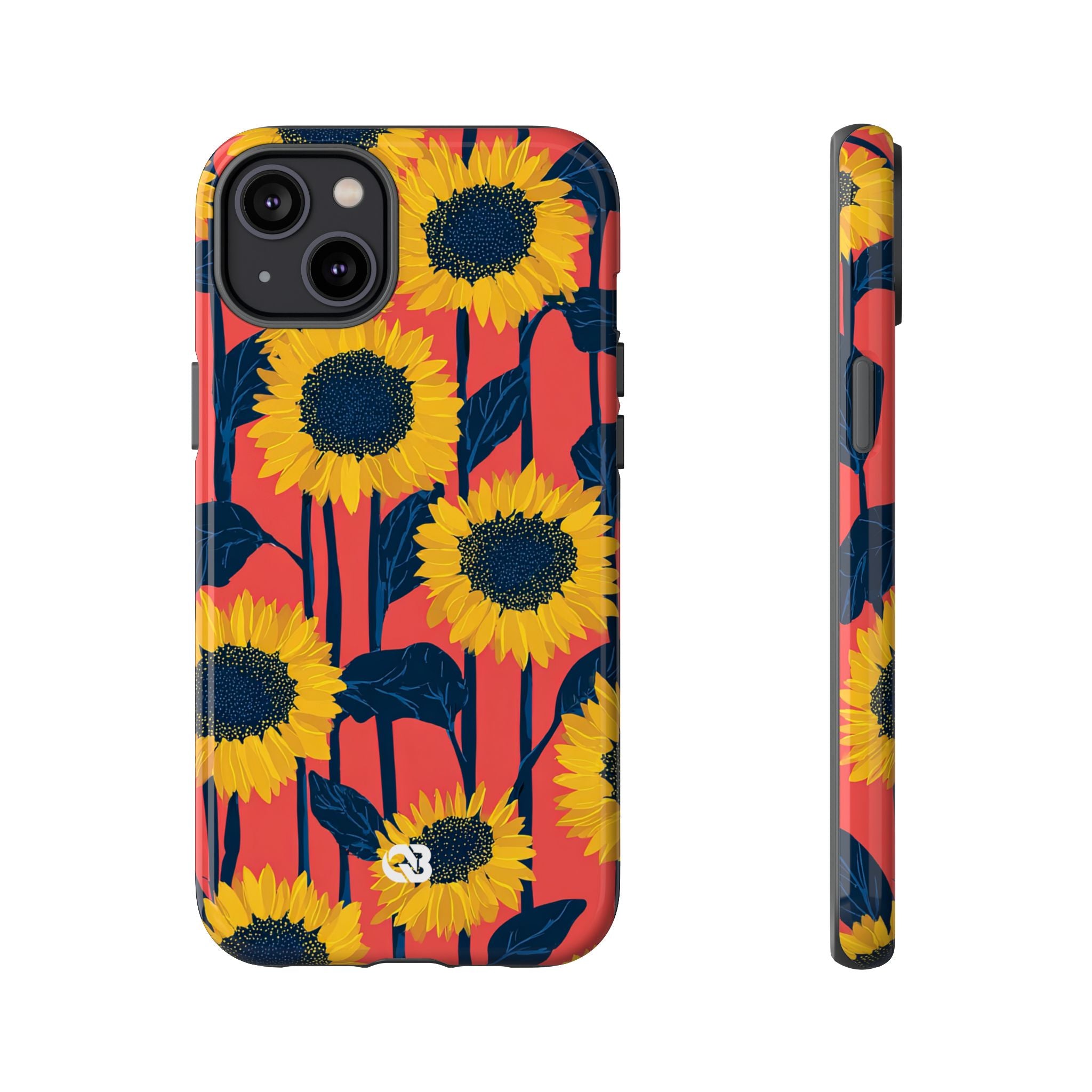 Solar Navy Bloom · Tough Phone Case for iPhone