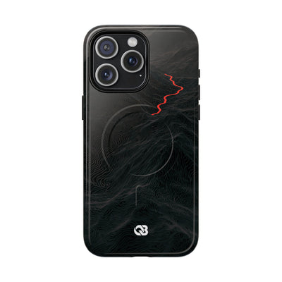 Crimson Ridge Pass · Tough 2.0 Magnetic Phone Case for iPhone · Black