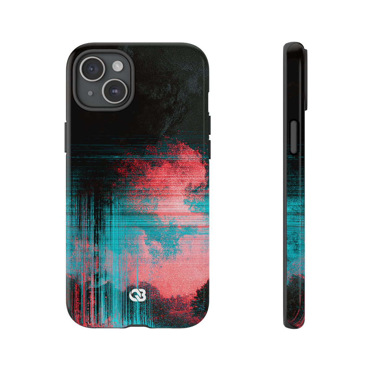 Digital Signal Drift · Tough Phone Case for iPhone · Black