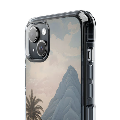 Verdant Blue Summit · Impact Coque de téléphone pour iPhone · Magsafe