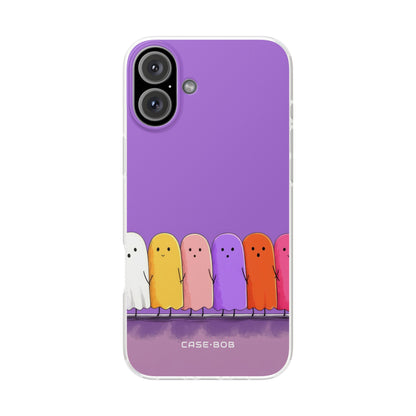 Bunte Geister iPhone 16 Plus Case - Soft