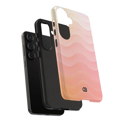Blush Horizon Waves · Tough Phone Case for Samsung · Pink