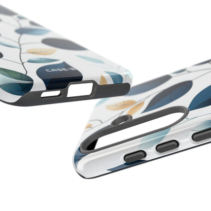 Navy Blattadern Samsung S25 Case - Tough