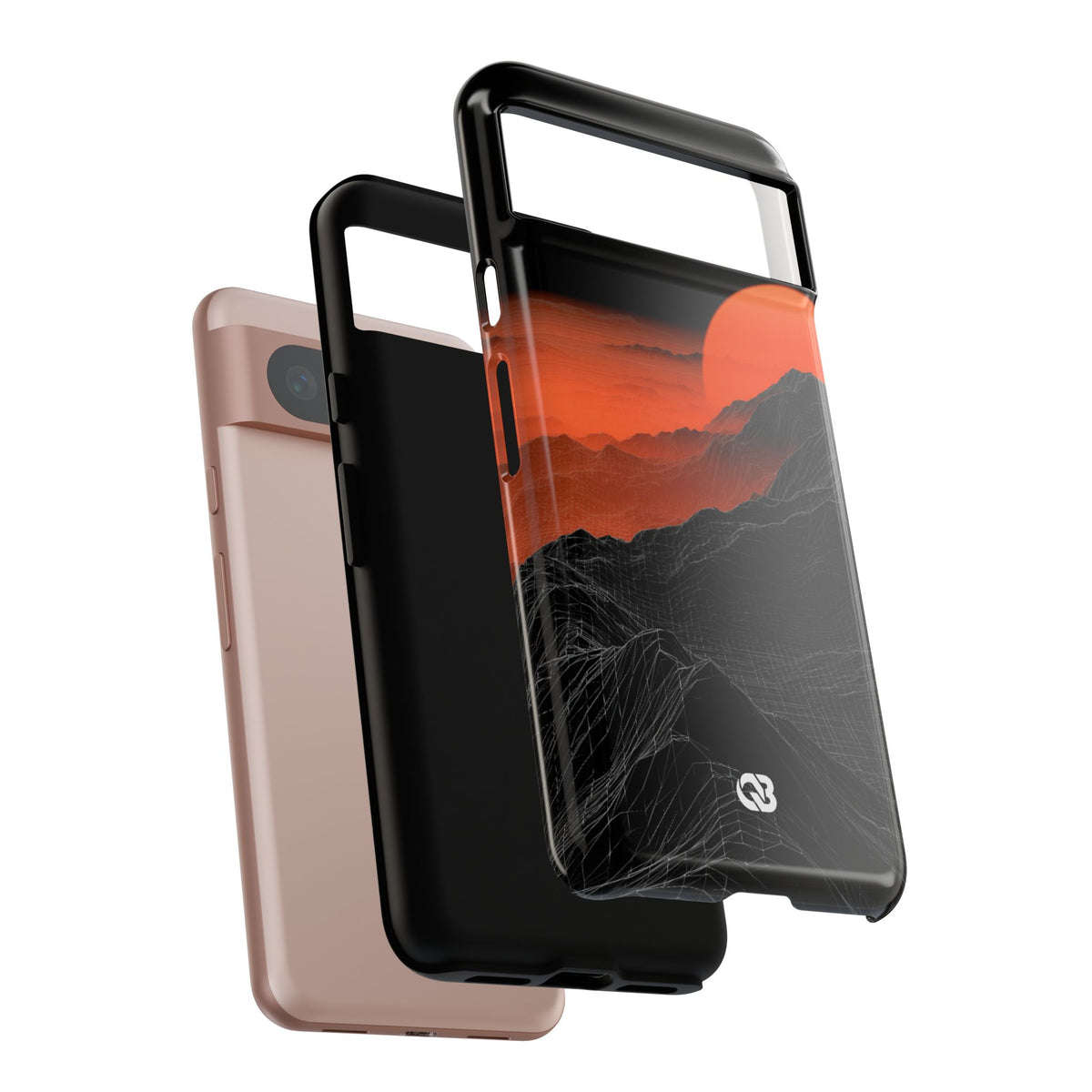 Solar Ridge Mesh · Tough Phone Case for Pixel ·  Black