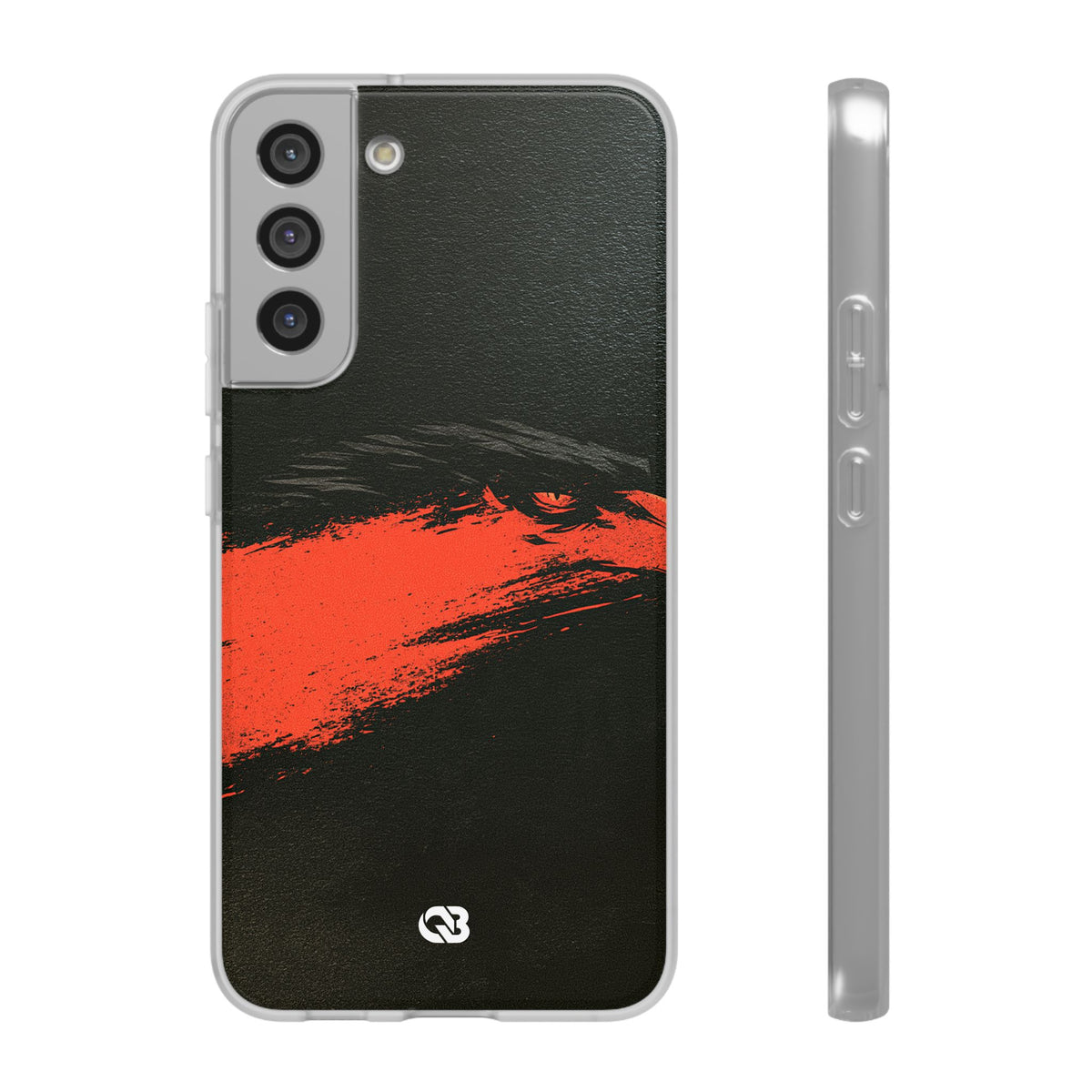 Crimson Raptor Noir · Lite Phone Case for Samsung · Black
