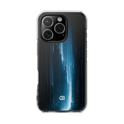 Nocturnal Cascade · Clear Impact Magnetic Phone Case for iPhone ·  Black