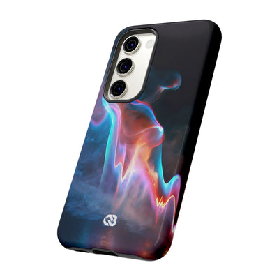Neon Waveform · Tough Phone Case for Samsung · Black