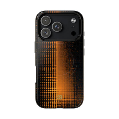 Amber Frequency · Tough 2.0 Magnetic Phone Case for iPhone · Orange