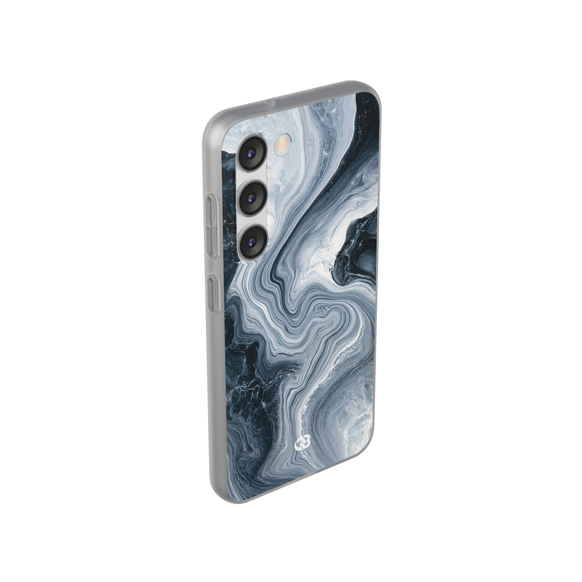 Suminagashi Ink Flow · Lite Phone Case for Samsung · Grey
