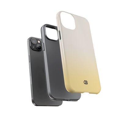 Yellow Tough Phone Case for iPhone - Bleached Citron Haze