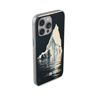 Blue Lite Phone Case for iPhone - Frozen Navy Monolith