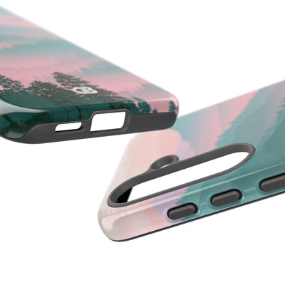 Alpine Horizon · Tough Phone Case for Samsung · Green