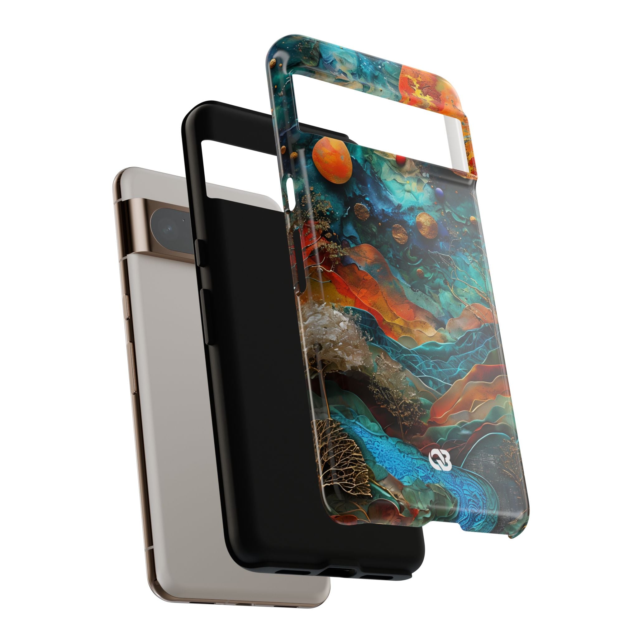 Copper Horizon Drift · Tough Phone Case for Google Pixel