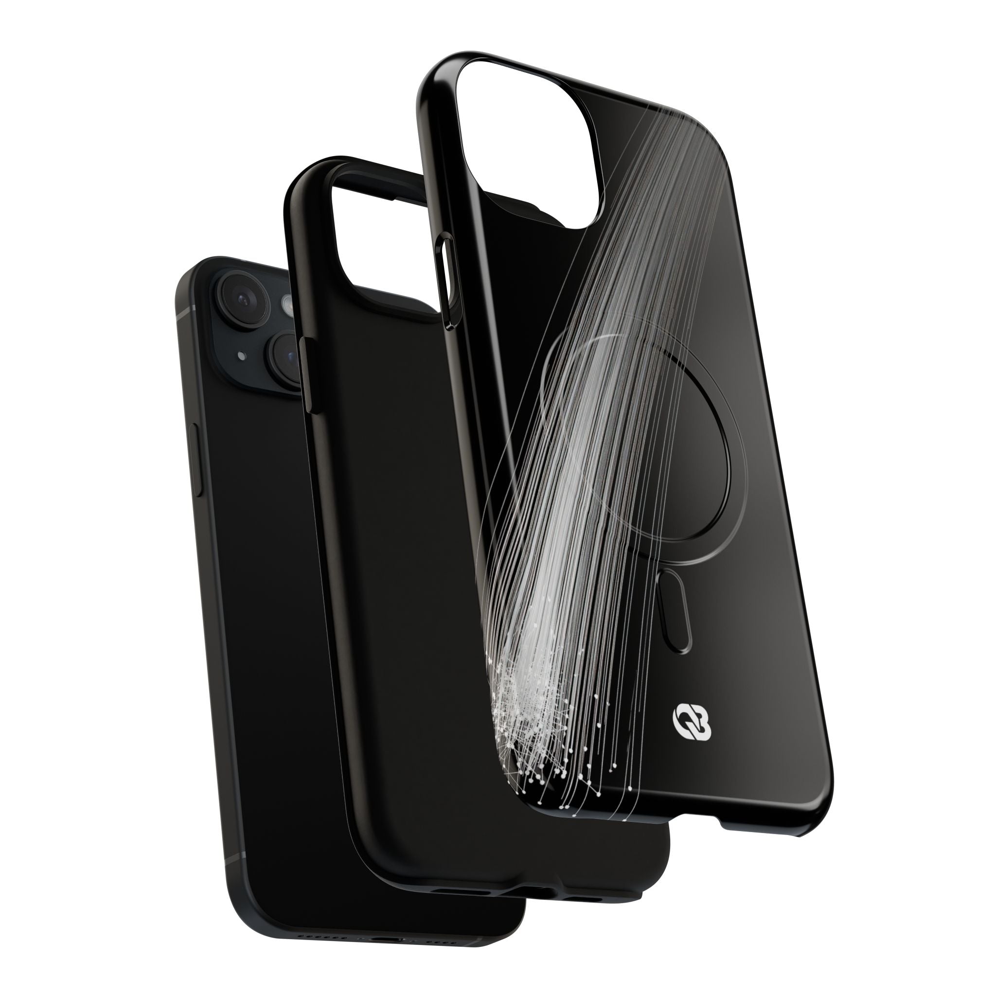 Black Tough 2.0 Magsafe Phone Case for iPhone - Linear Velocity Beam