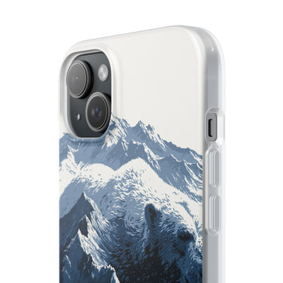 Fjord Summit Bear · Lite Phone Case for iPhone ·  Blue