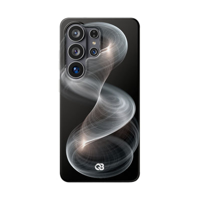 Luminous Vortex · Lite Phone Case for Samsung · Black