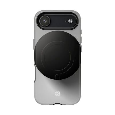 Grey Tough 2.0 Magsafe Phone Case for iPhone - Matte Onyx Sphere