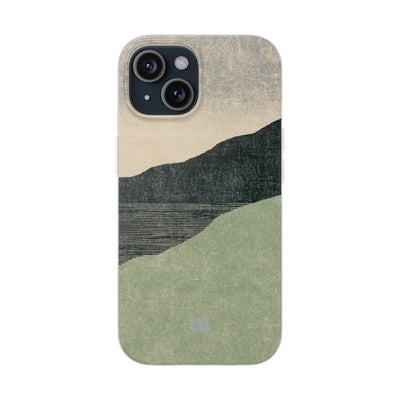 Green Lite Phone Case for iPhone - Moss Ridge Grain
