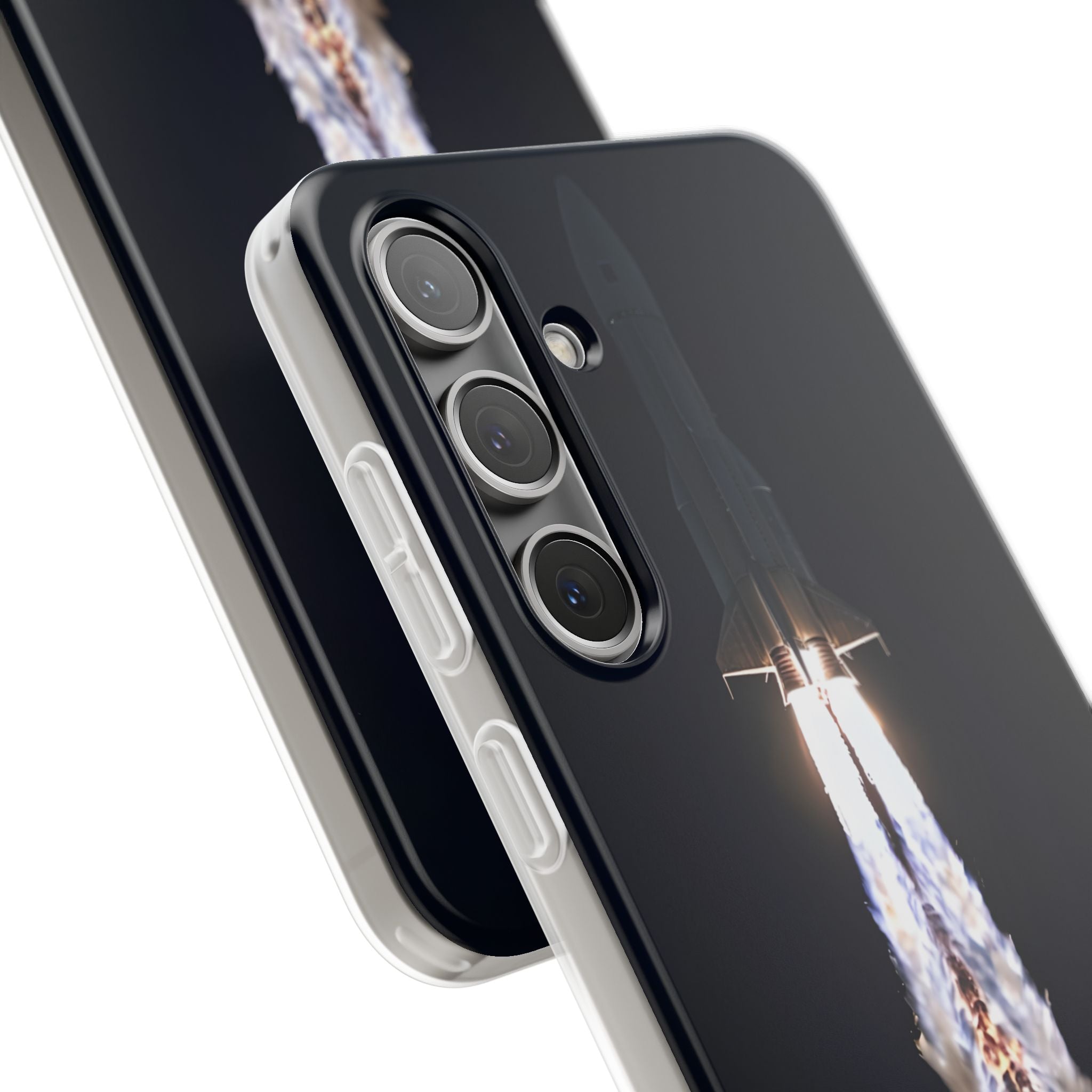 Obsidian Rocket Ascent · Soft Coque de téléphone pour Samsung