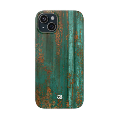 Oxidized Verdigris · Lite Phone Case for iPhone ·  Teal