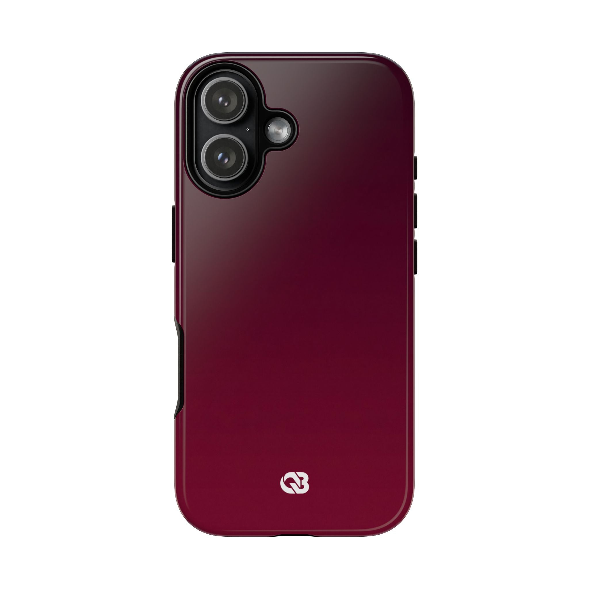 Red Tough Phone Case for iPhone - Deep Sangria Gradient