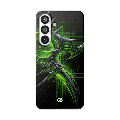 Cyber Sigil Grid · Lite Phone Case for Samsung · Green