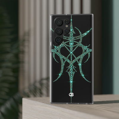 Teal Cyber Sigil · Lite Phone Case for Samsung · Teal
