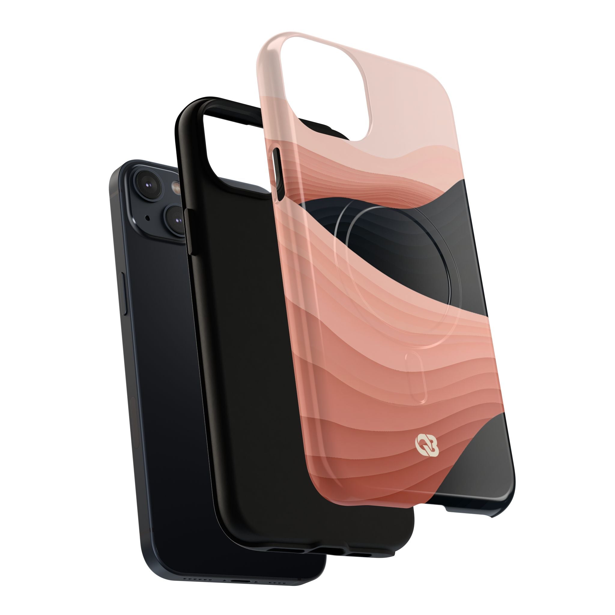 Pink Tough 2.0 Magsafe Phone Case for iPhone - Dune Shadow Layers