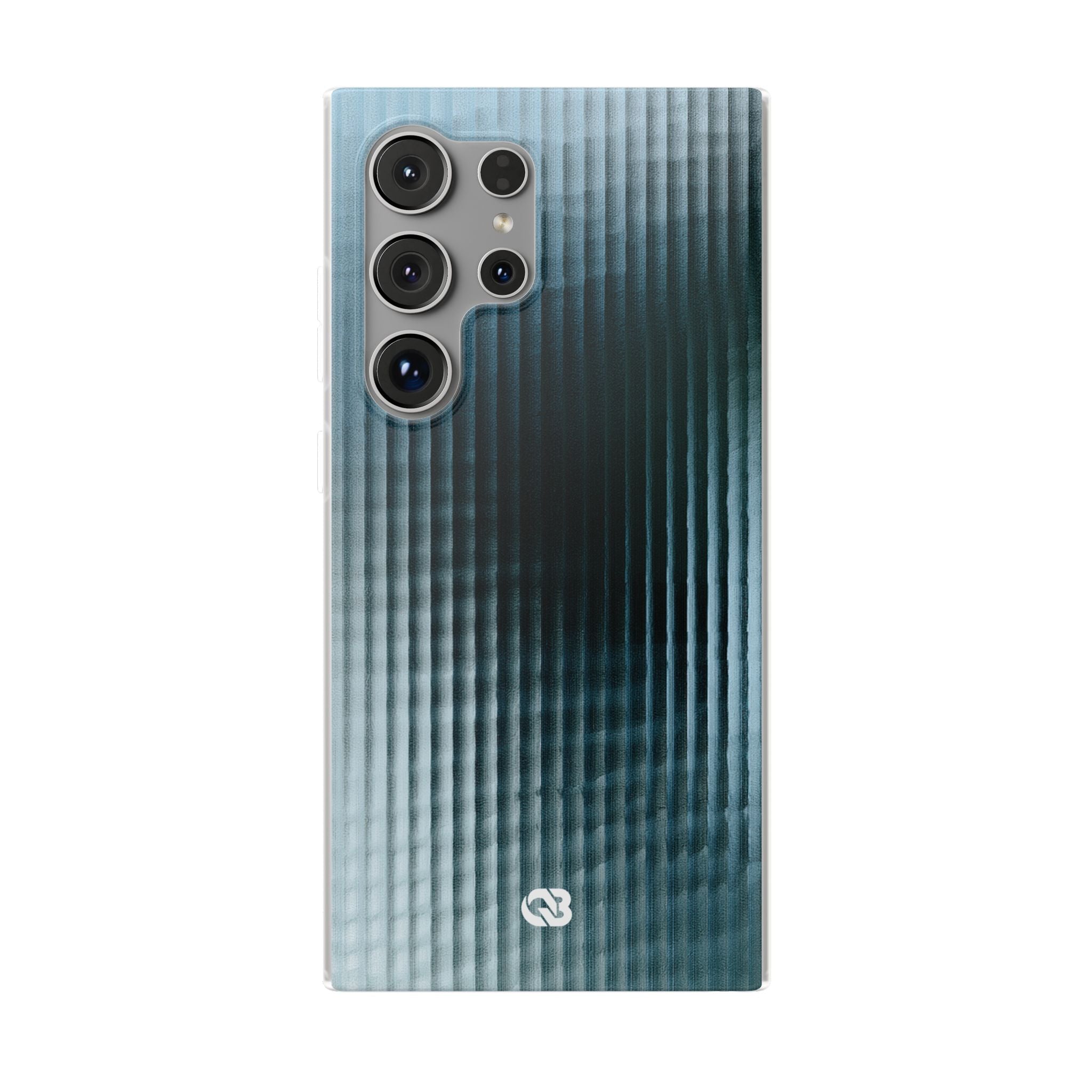 Blue Lite Phone Case for Samsung - Glacial Reeded Glass