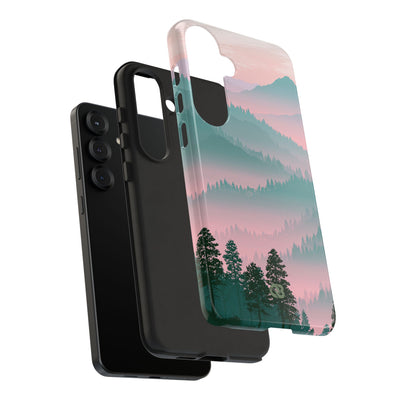 Teal Tough Phone Case for Samsung - Alpine Mist Teal