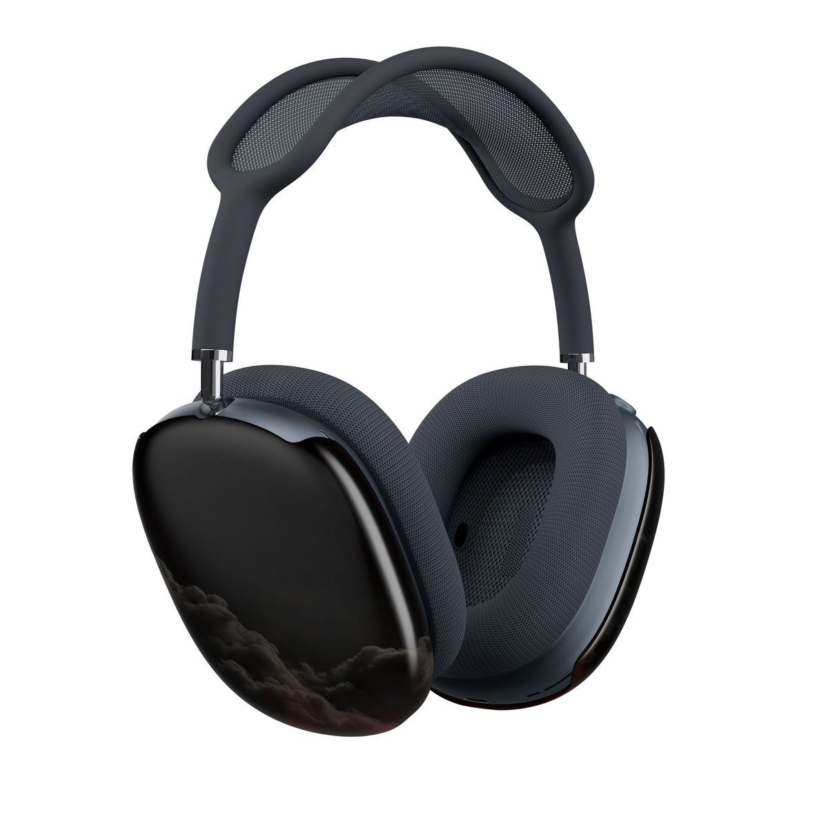 Crimson Fog Void · Hard Case for AirPods Max · Black