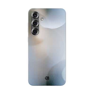 White Lite Phone Case for Samsung - Frosted Ribbed Sphere