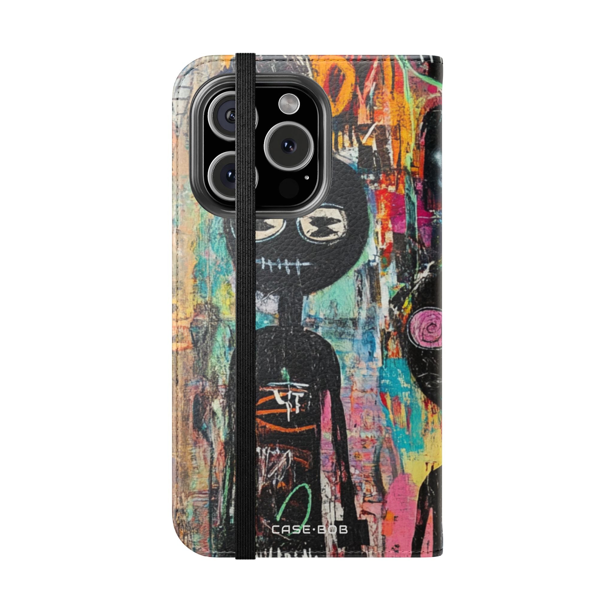 Wide-Eyed Faces - iPhone 16 Pro Case - Wallet