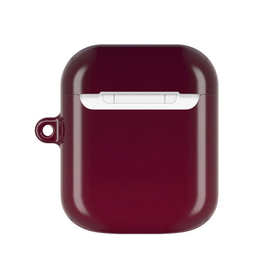 Bordeaux Spectrum · Hard Case for AirPods & AirPods Pro · Red
