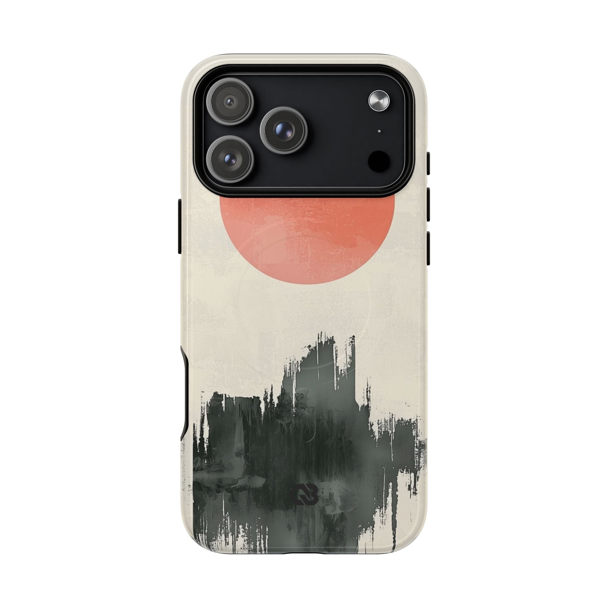 Crimson Sun Strokes · Tough+ Phone Case for iPhone · Magsafe