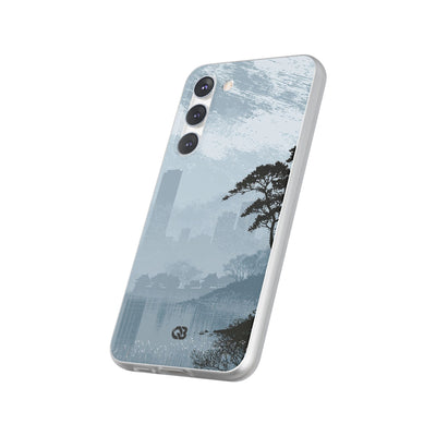 Grey Lite Phone Case for Samsung - Steel Slate Zen