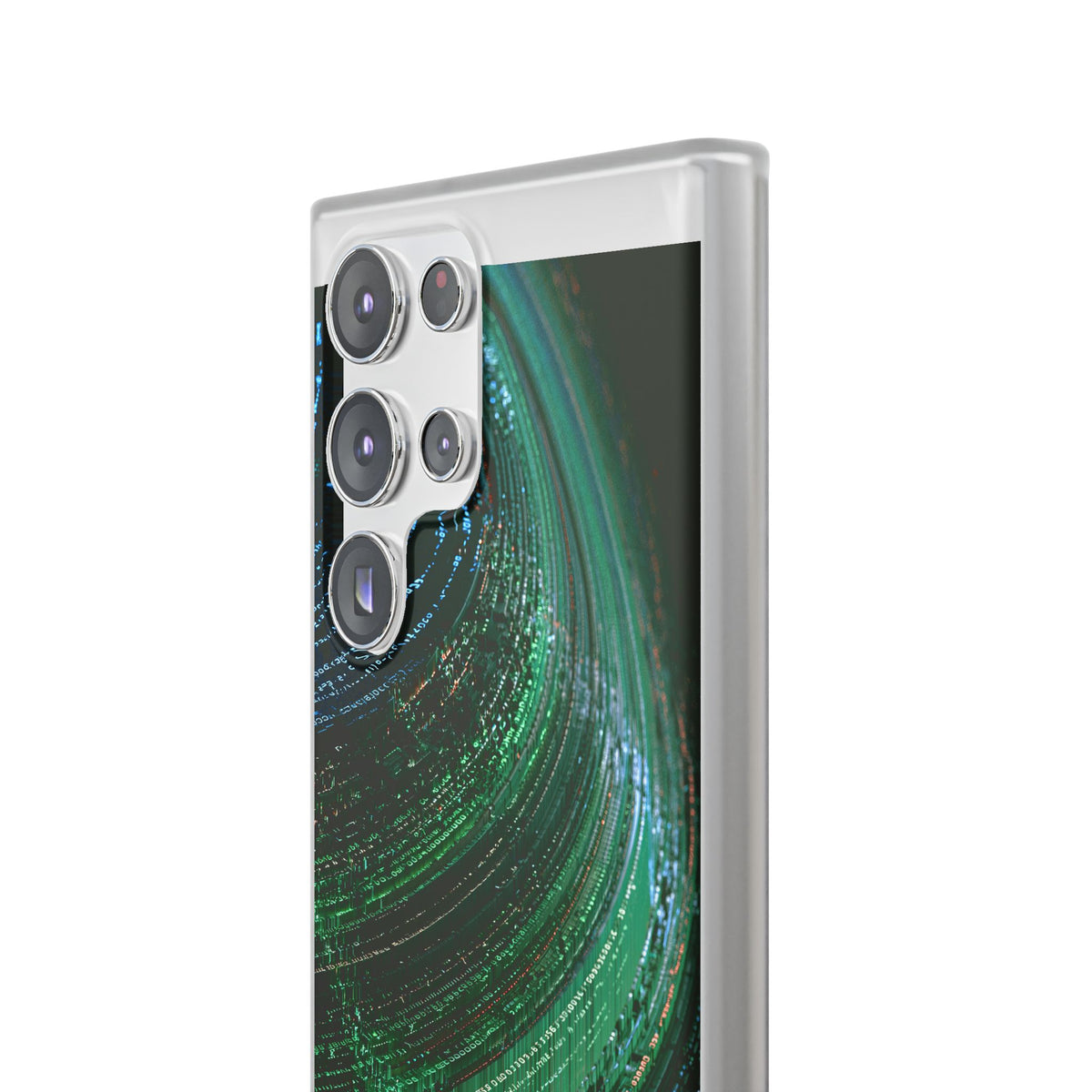 Orbital Data Stream · Lite Phone Case for Samsung · Green