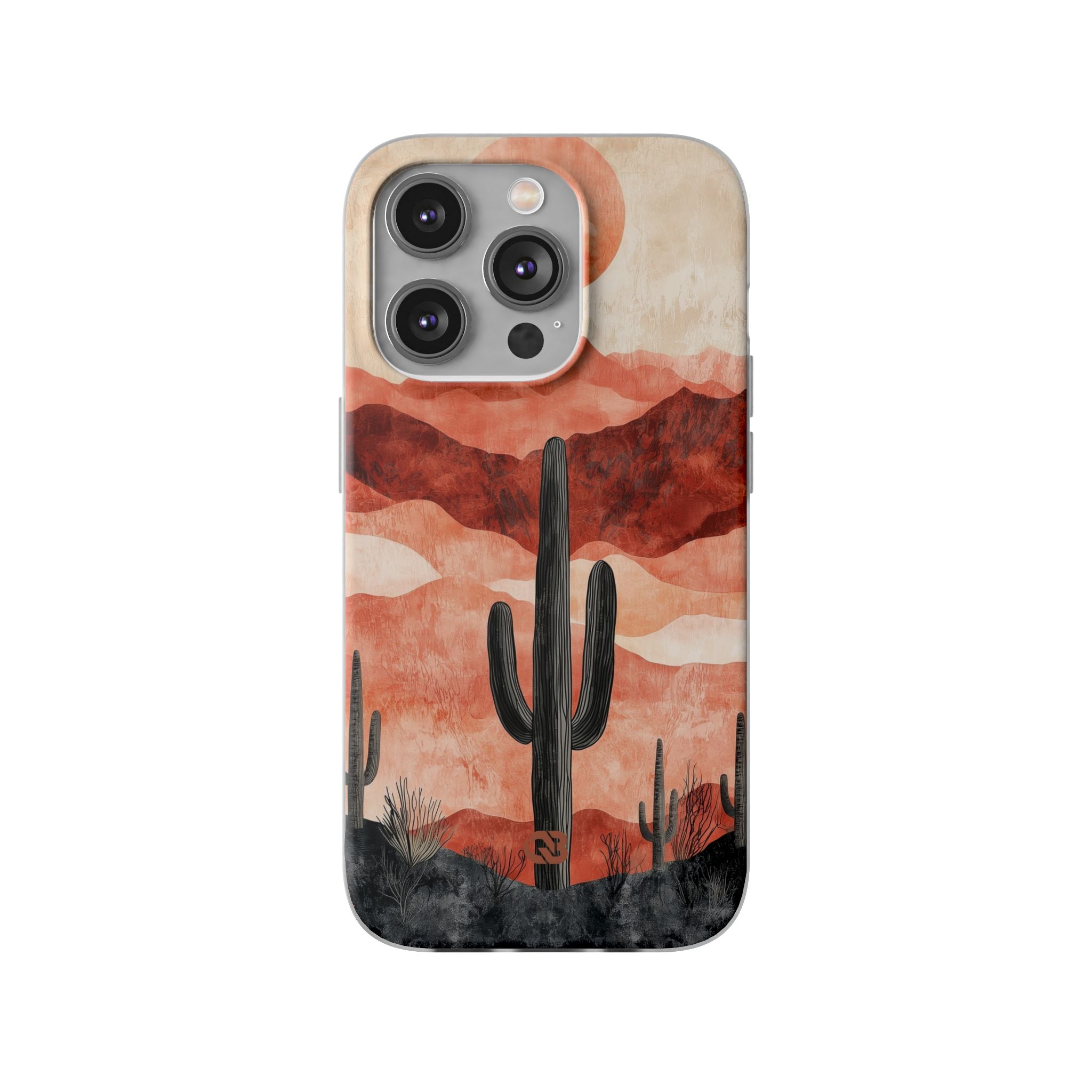 Terracotta Desert Sun · Soft Handyhülle für iPhone