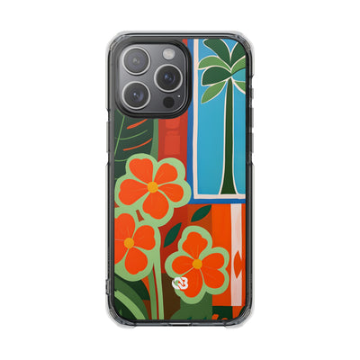 Vivid Jungle Collage · Impact etui na telefon dla iPhone · MagSafe