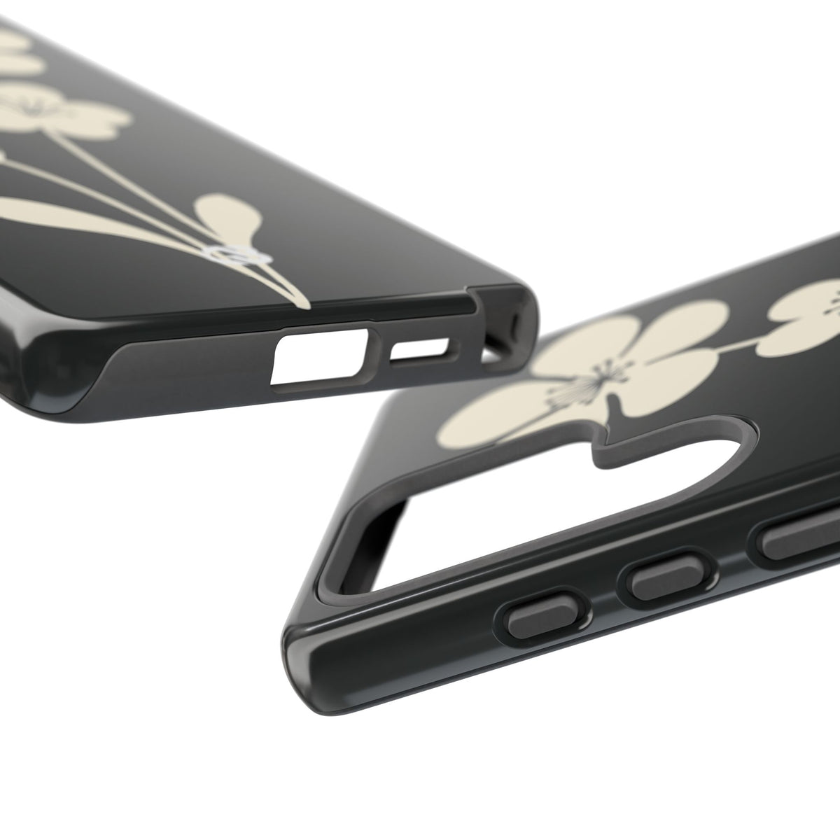 Nordic Blossom · Tough Phone Case for Samsung · Black