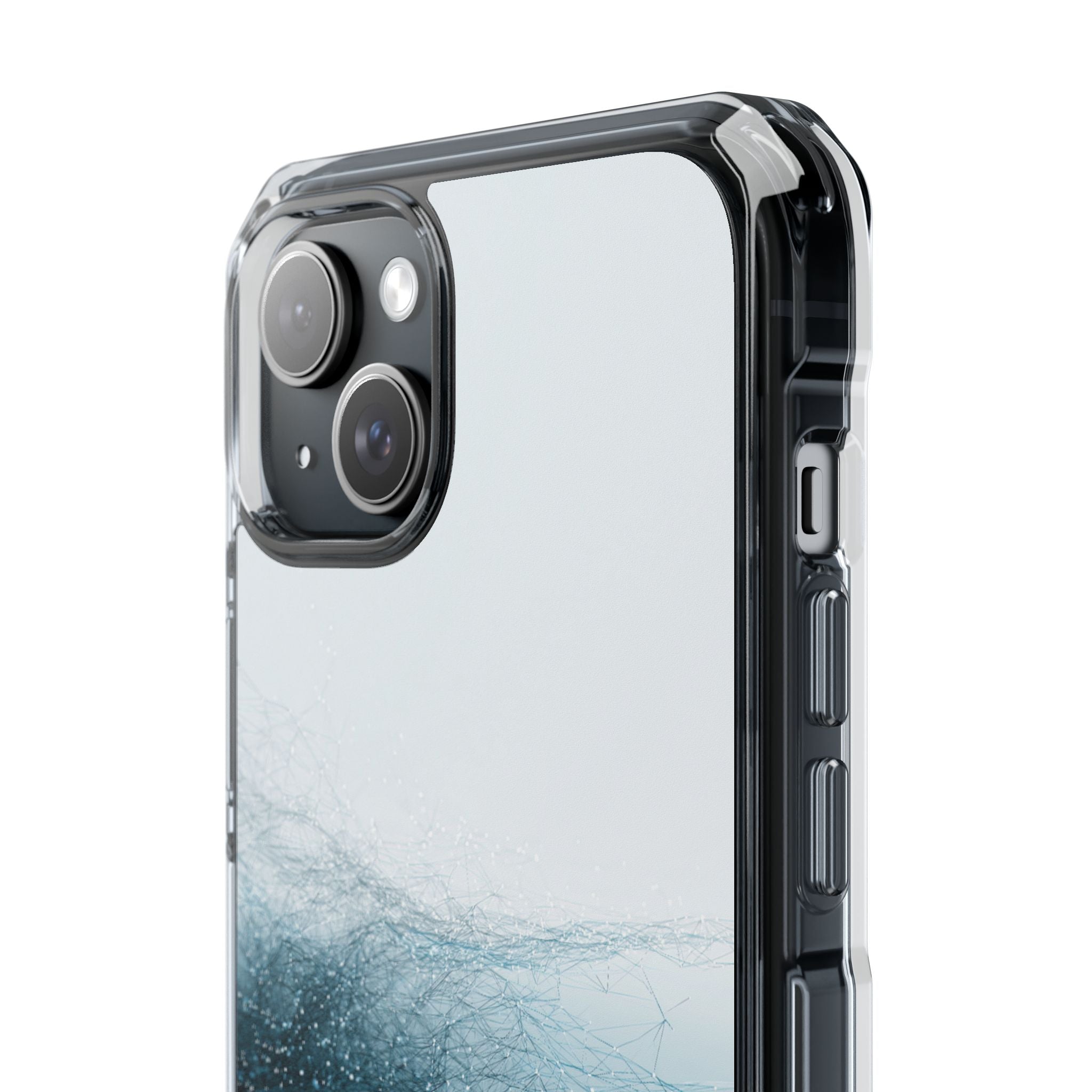 Teal Impact MagSafe Phone Case for iPhone - Arctic Pulse Mesh