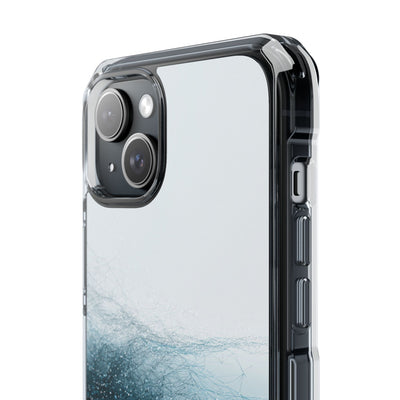 Teal Impact MagSafe Phone Case for iPhone - Arctic Pulse Mesh